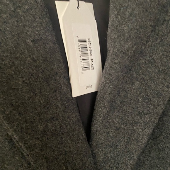 Universal Standard Charcoal Wool Coat Women’s Size 4XS 00/0 NEW Winter Warm - Picture 6 of 10